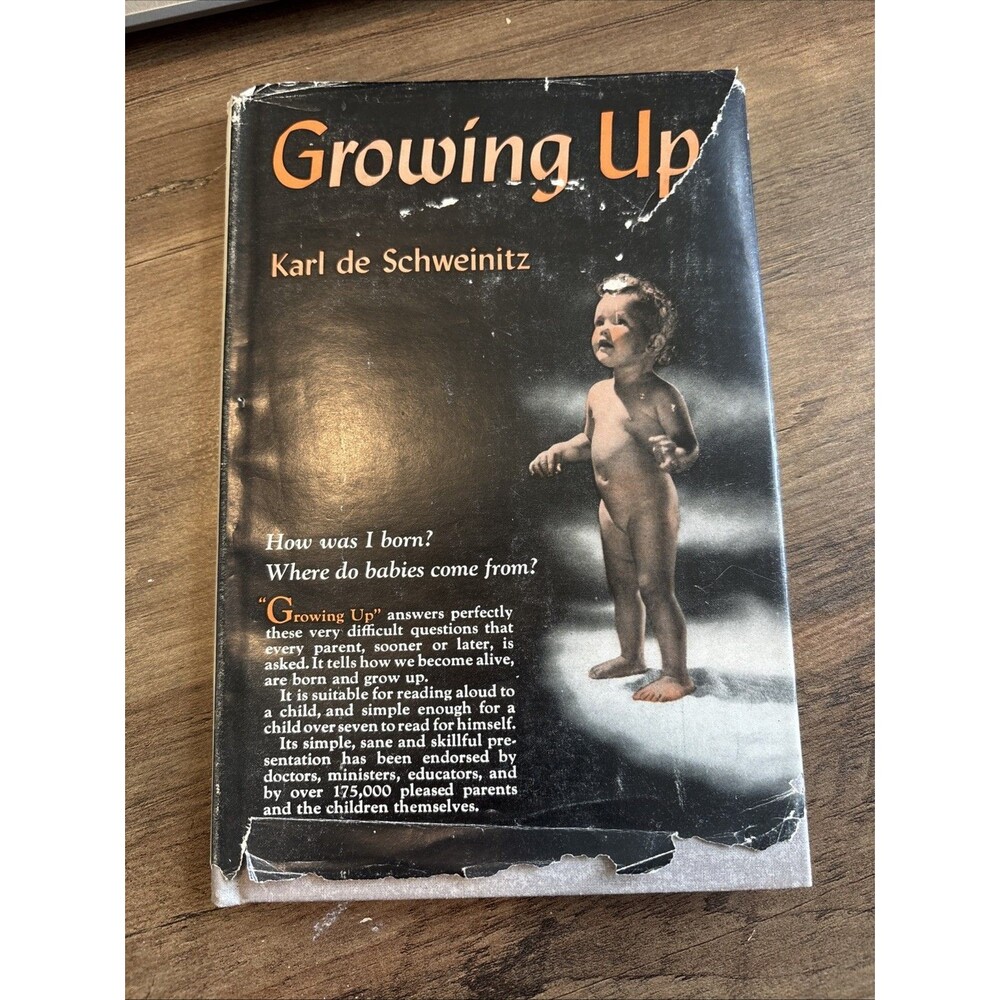 Karl De Schweinitz Growing Up How We Become Alive Are Born & Grow Up 1947 2nd Ed